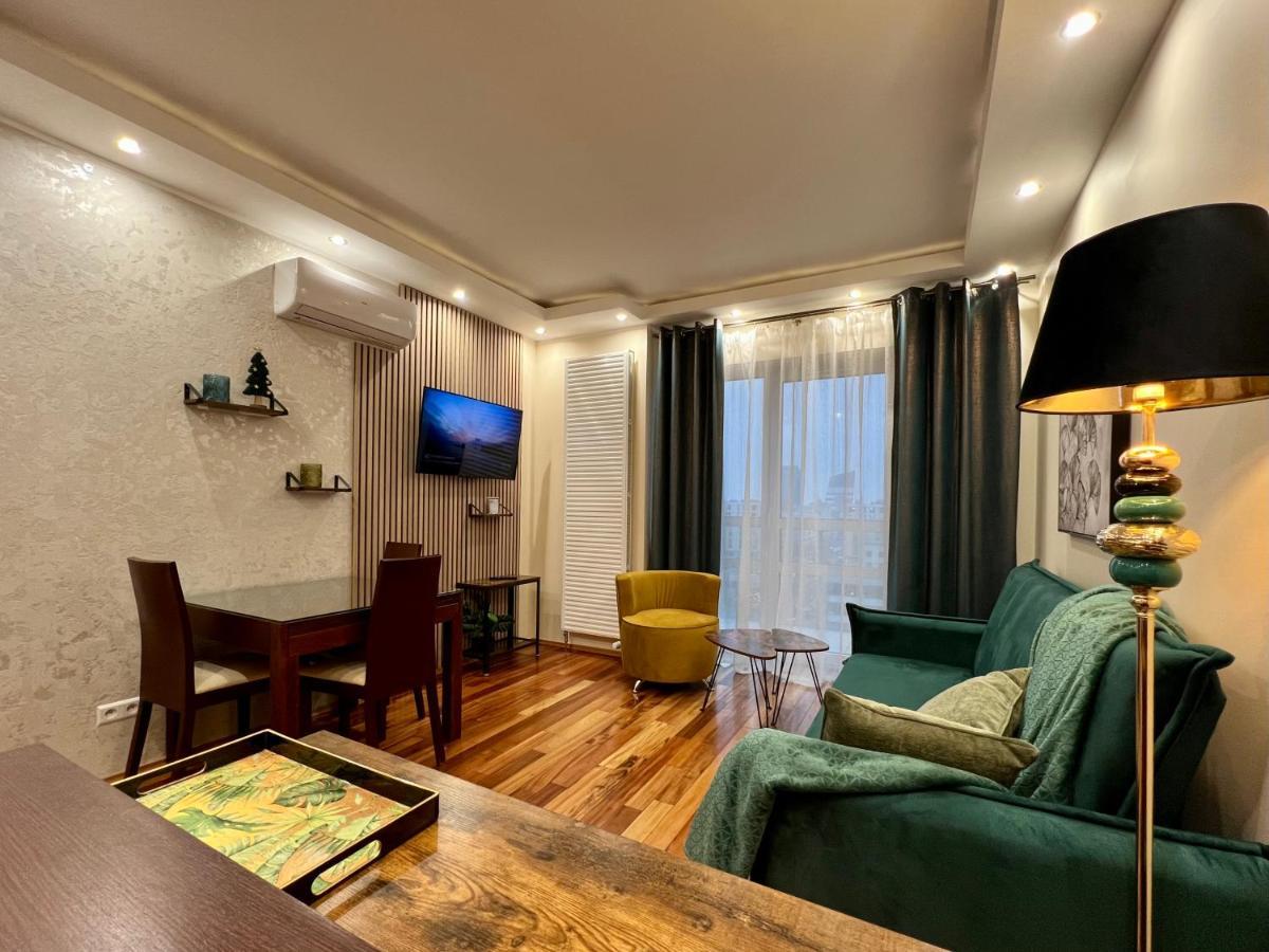 Platinum Tower Green Star Apart Appartement Warschau Buitenkant foto